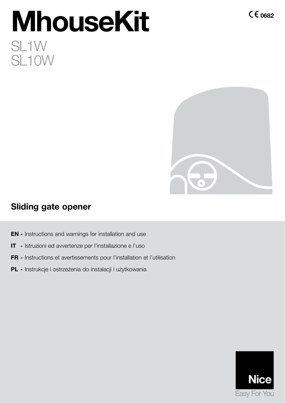 Première page de EN - Instructions and warnings for installation and use
