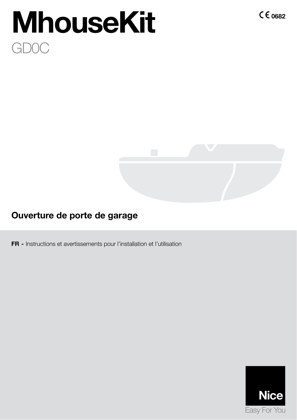 Première page de FR - Instructions et avertissements pour l'installation et l’utilisation