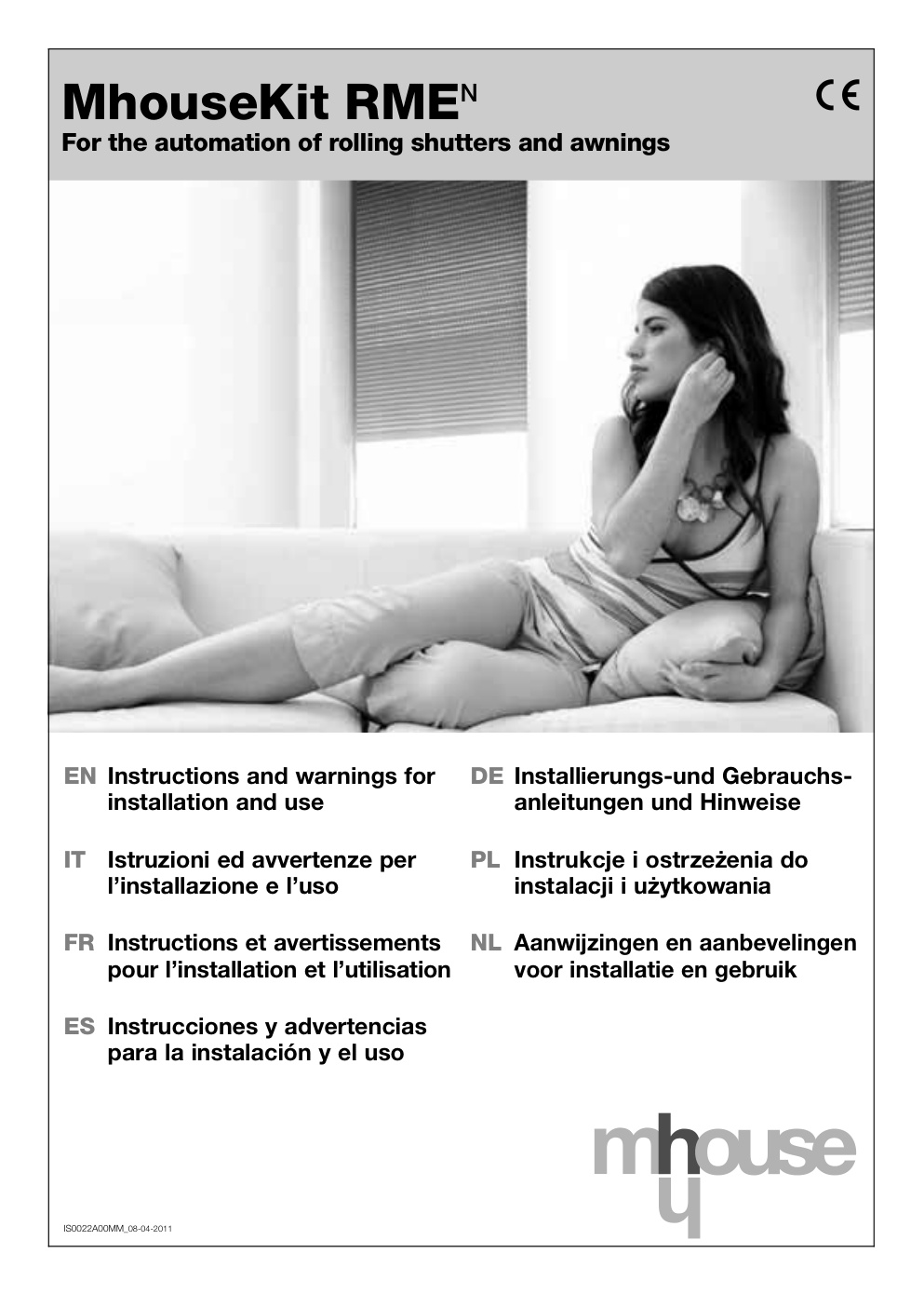 Première page de EN Instructions and warnings for DE Installierungs-und Gebrauchs