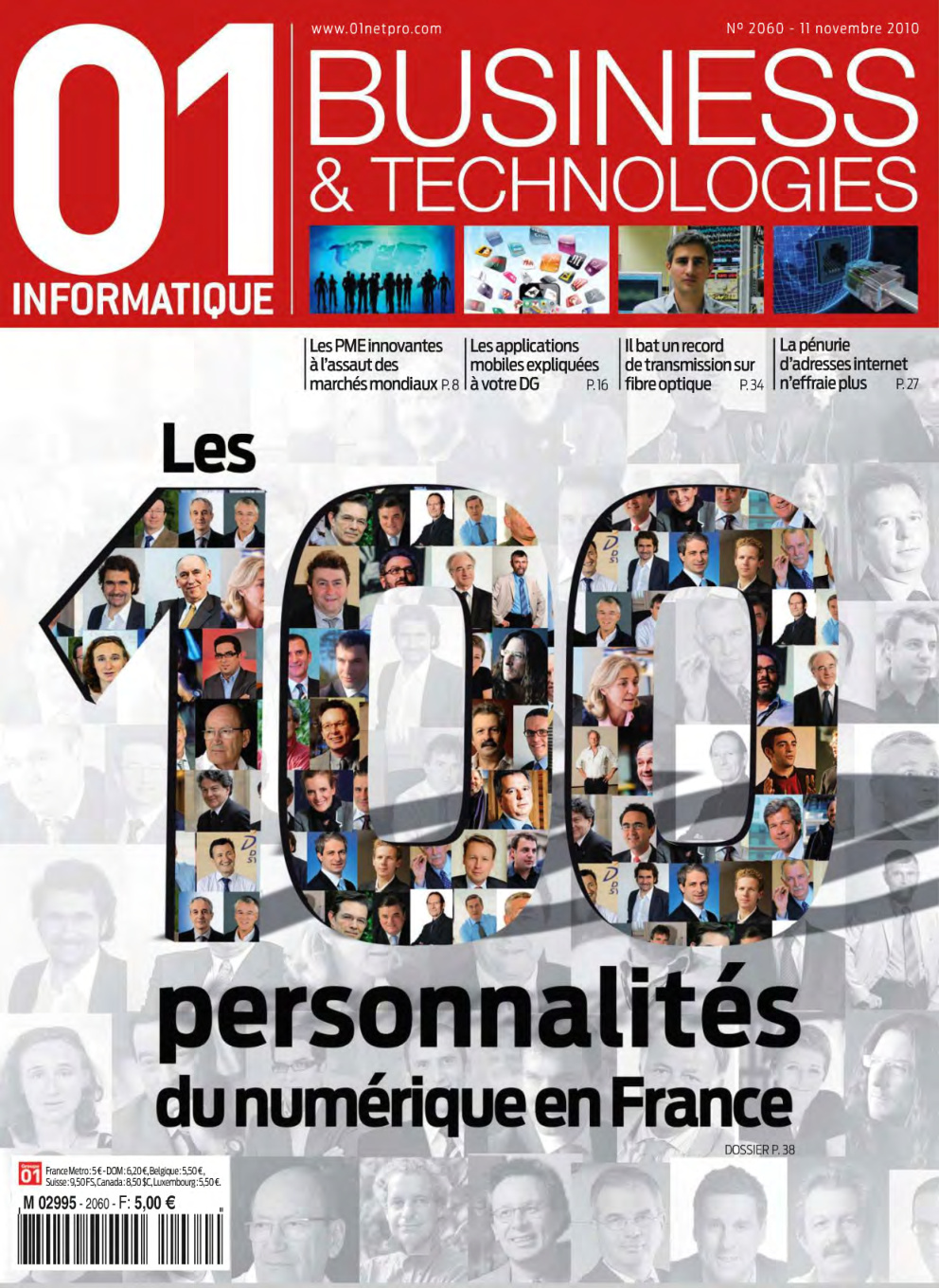 Première page de 01informatique numero2060