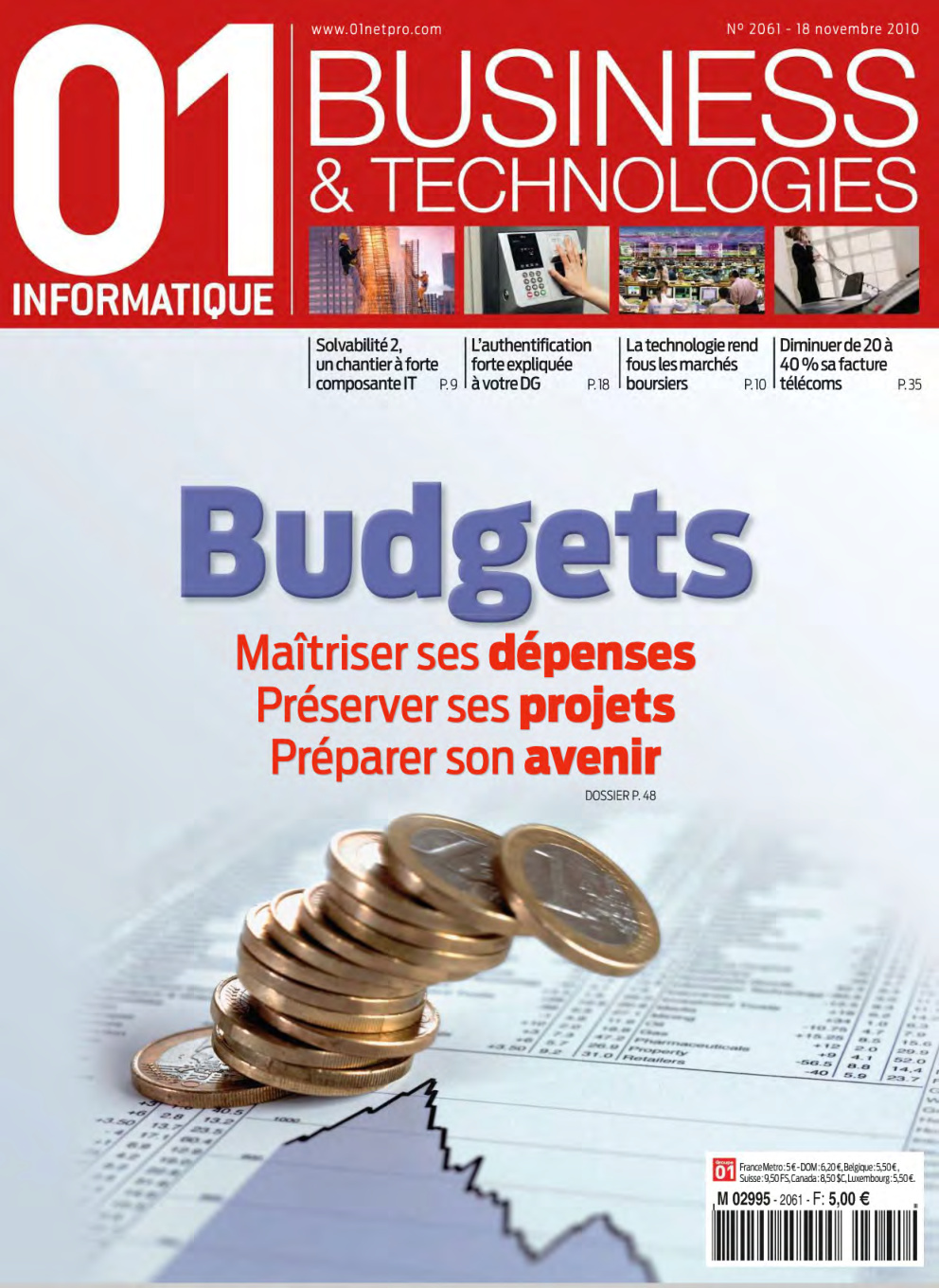 Première page de 01informatique numero2061