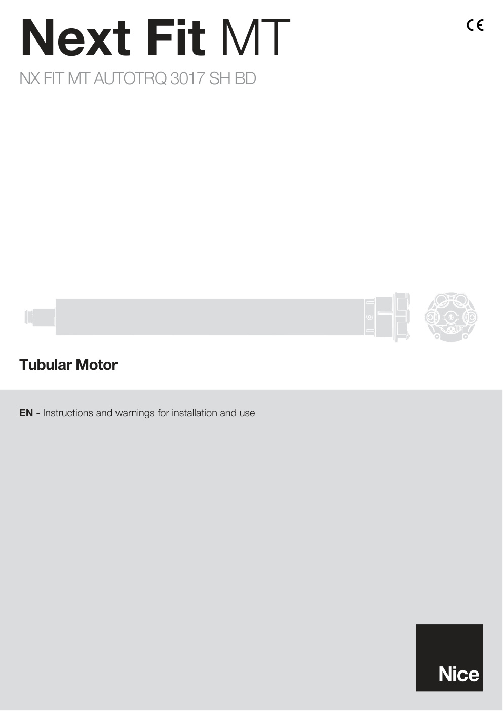 Première page de EN - Instructions and warnings for installation and use