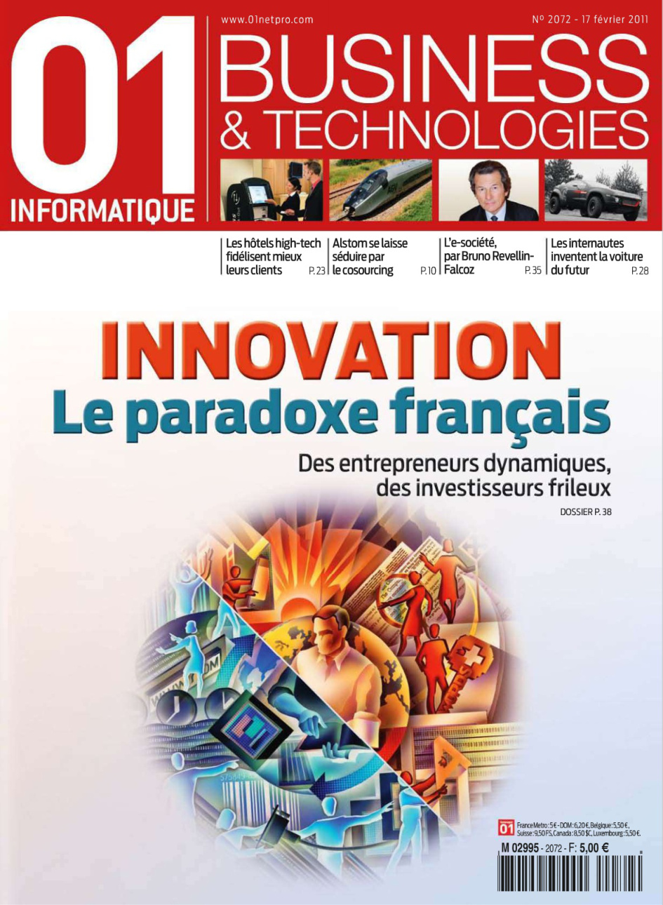 Première page de 01informatique numero2072