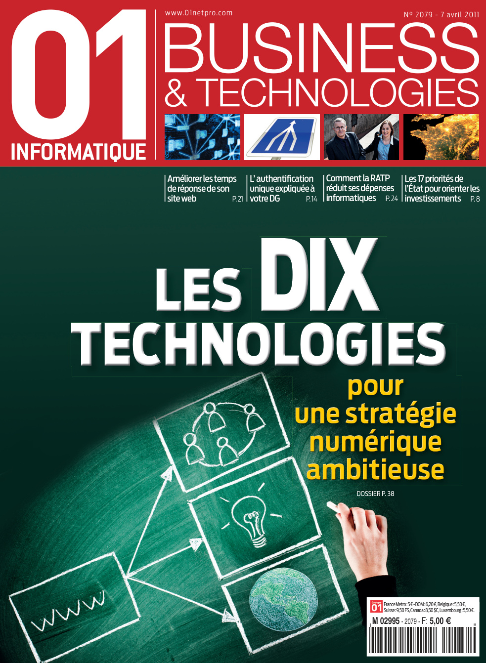 Première page de 01informatique numero2079