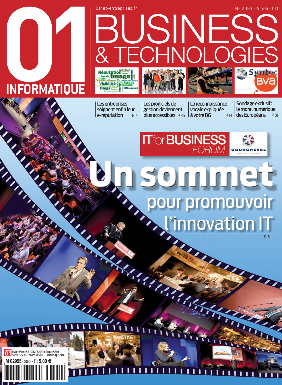 Première page de 01informatique numero2083