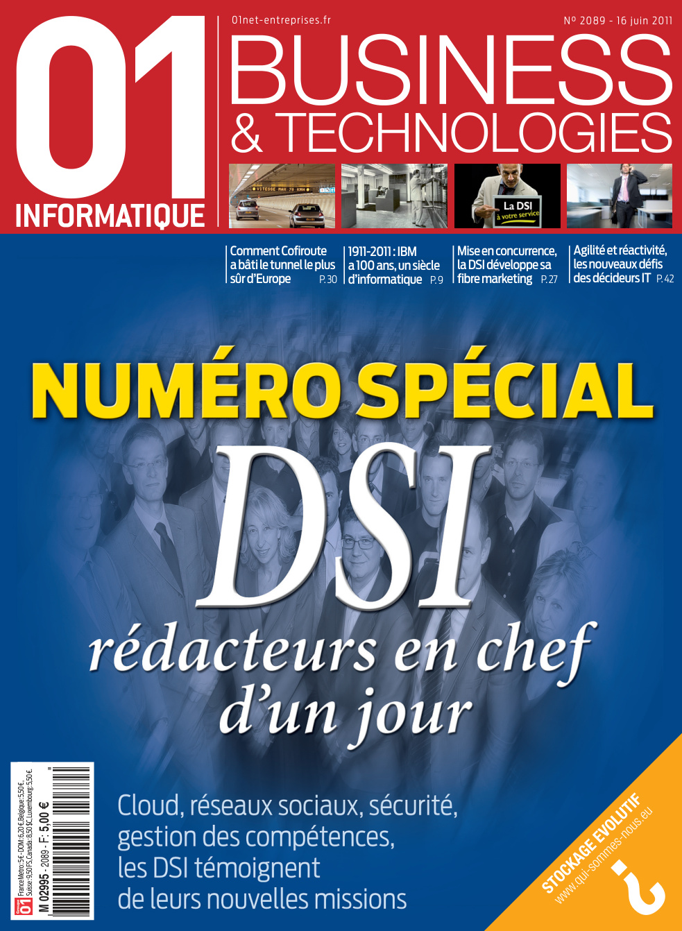 Première page de 01informatique numero2089