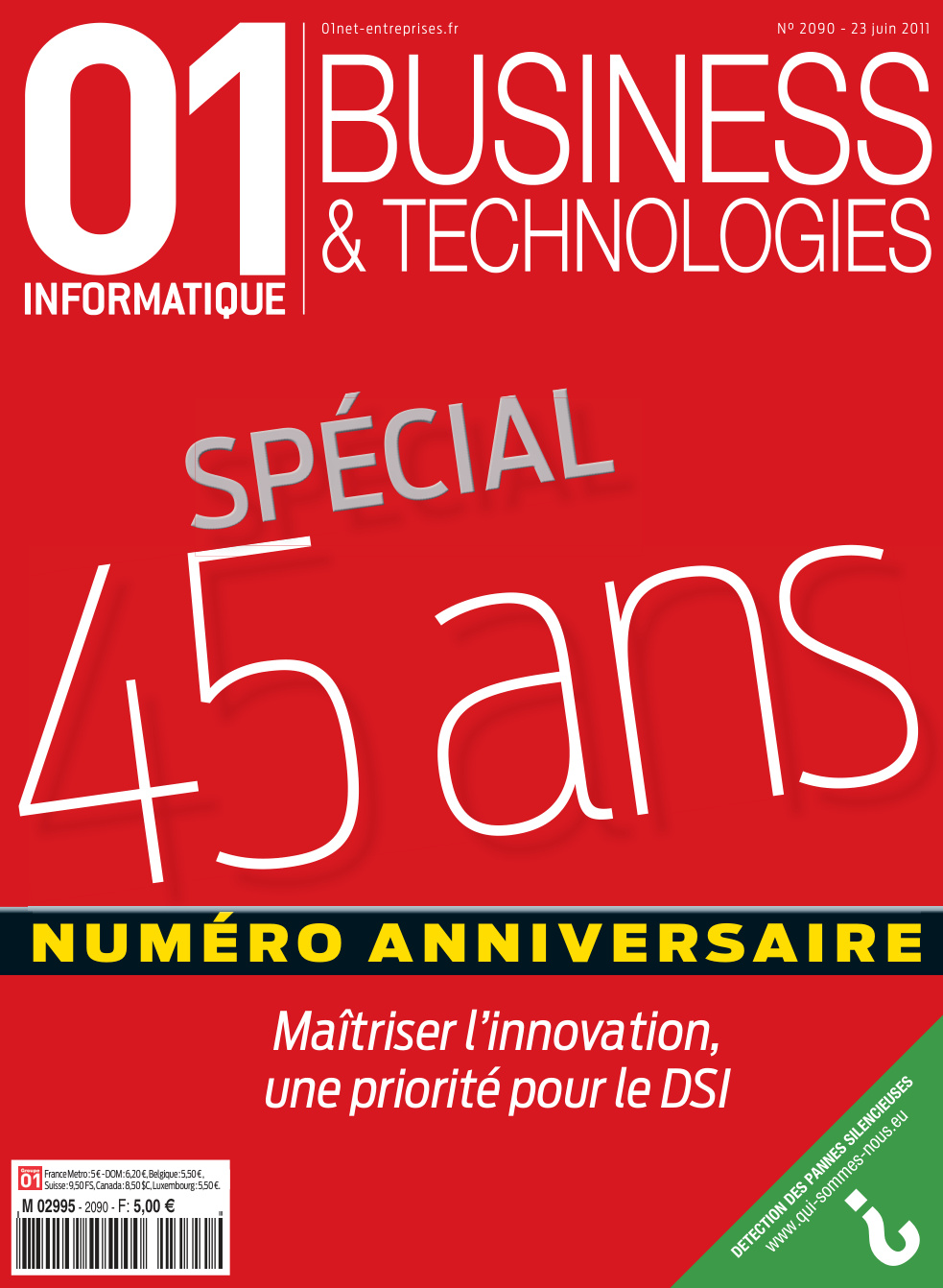 Première page de 01informatique numero2090