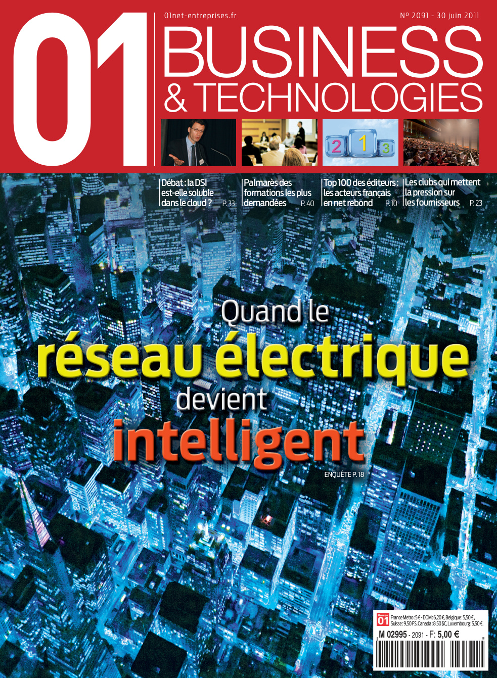 Première page de 01informatique numero2091