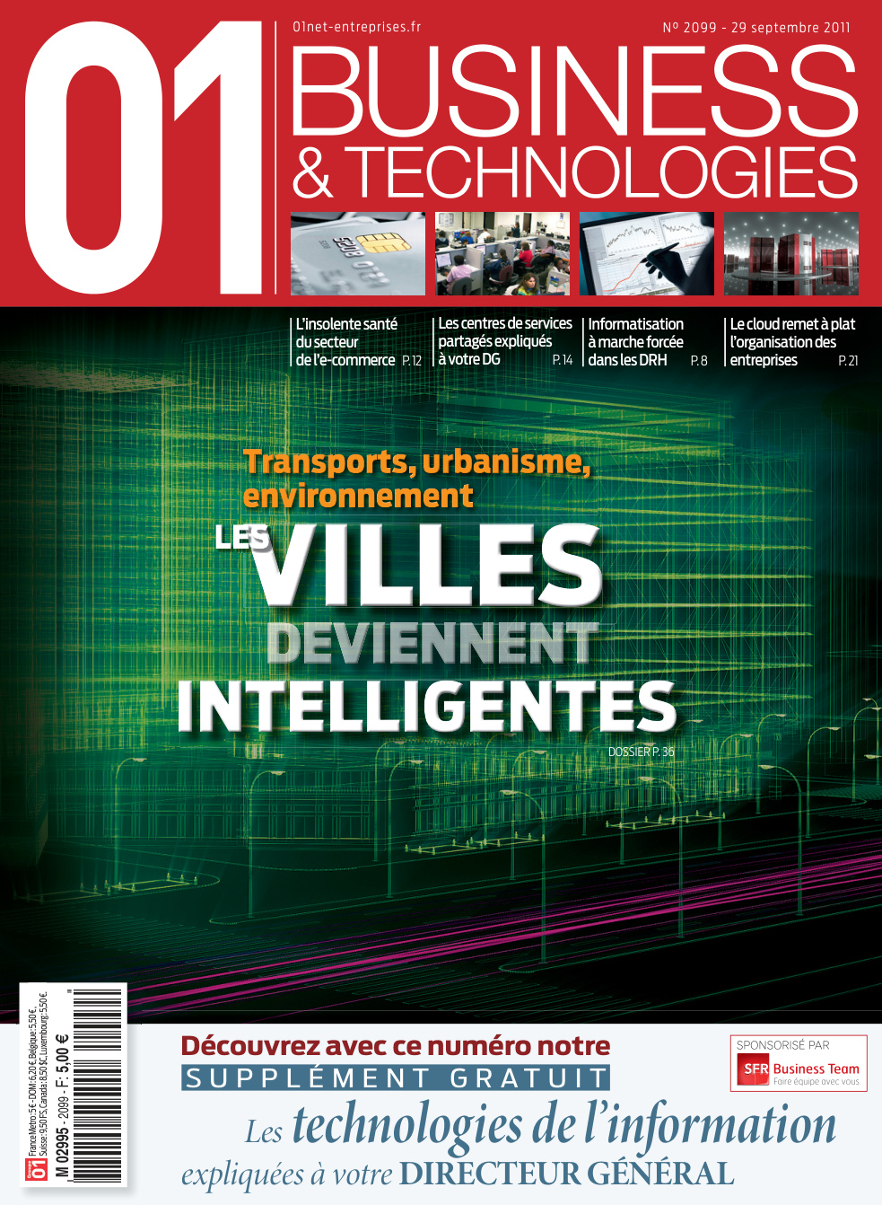 Première page de 01informatique numero2099