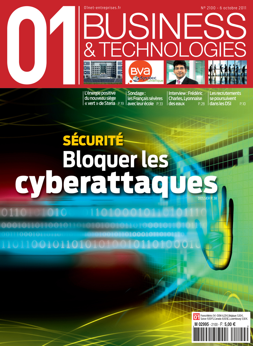 Première page de 01informatique numero2100