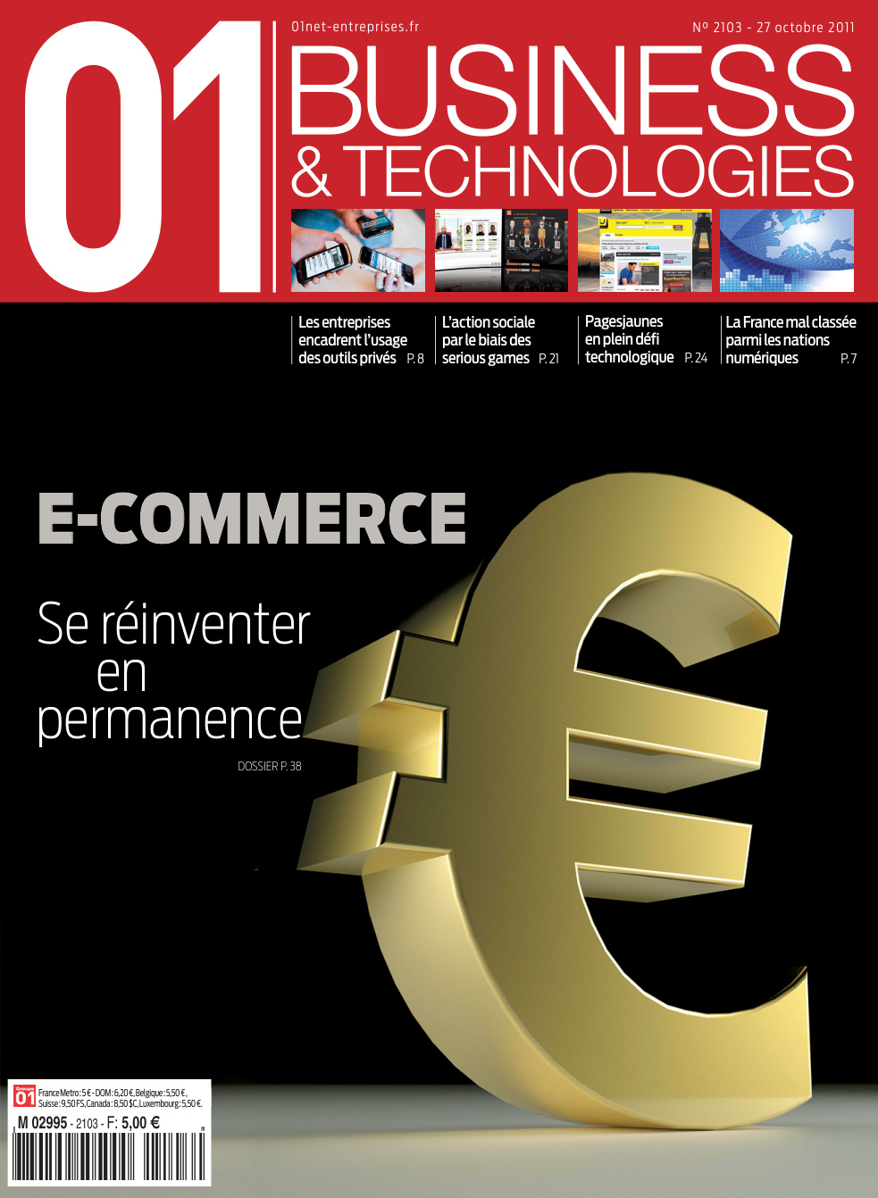Première page de 01informatique numero2103