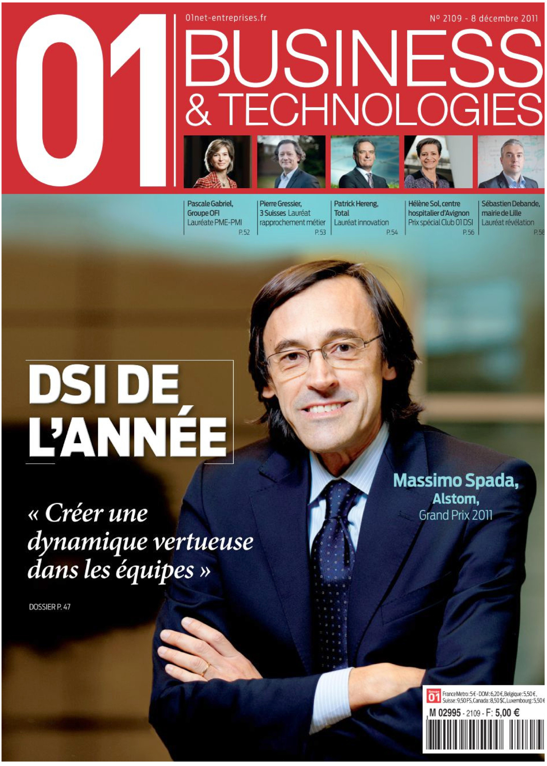 Première page de 01informatique numero2109