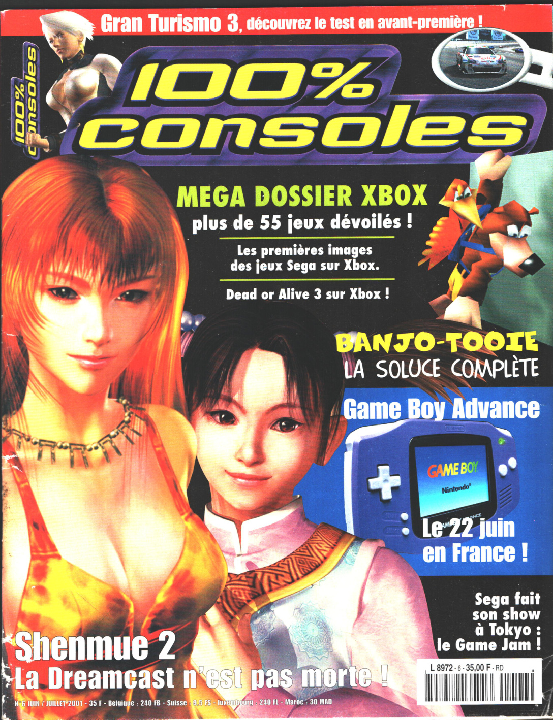 Première page de 100consoles numero06