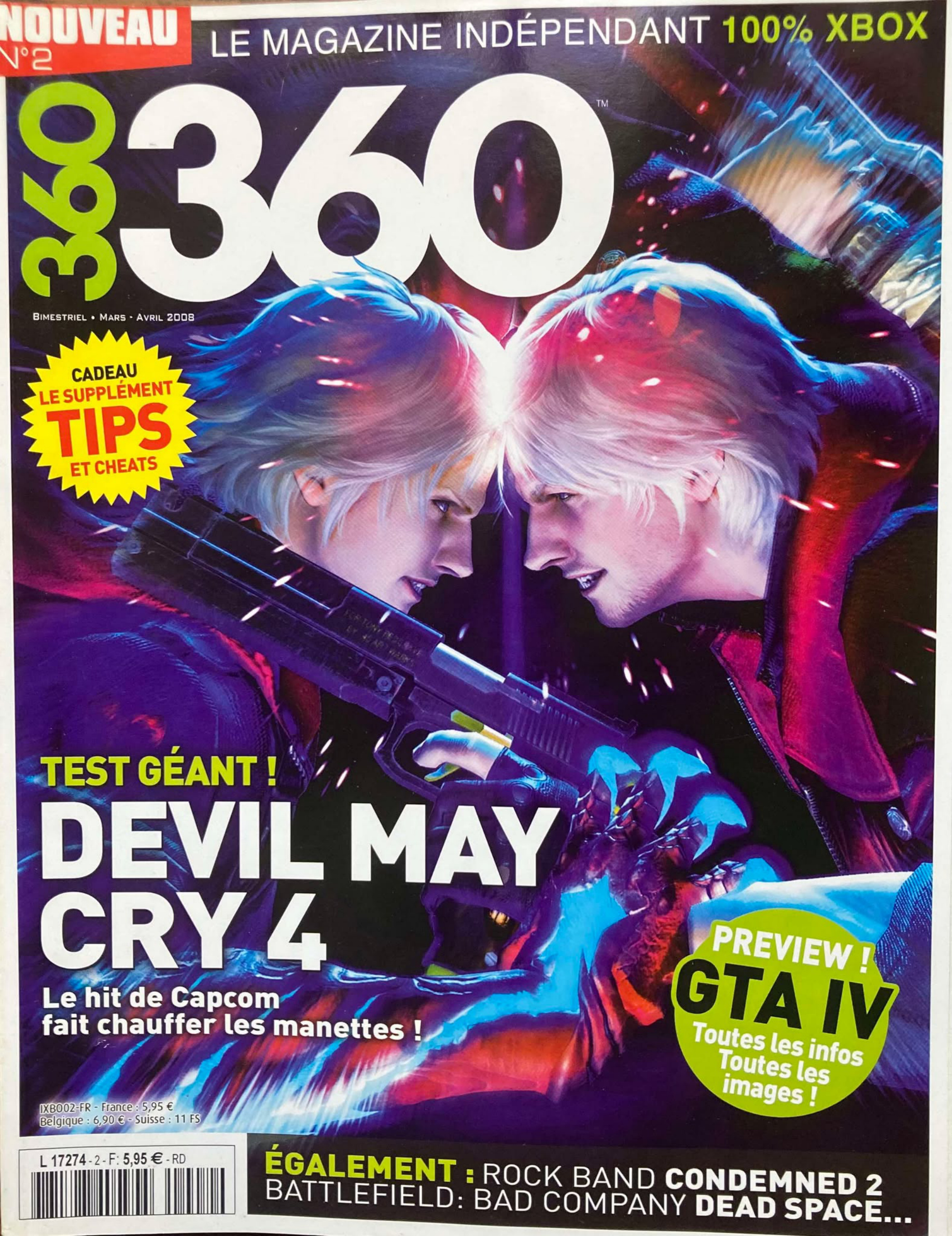 Première page de 360 numero02