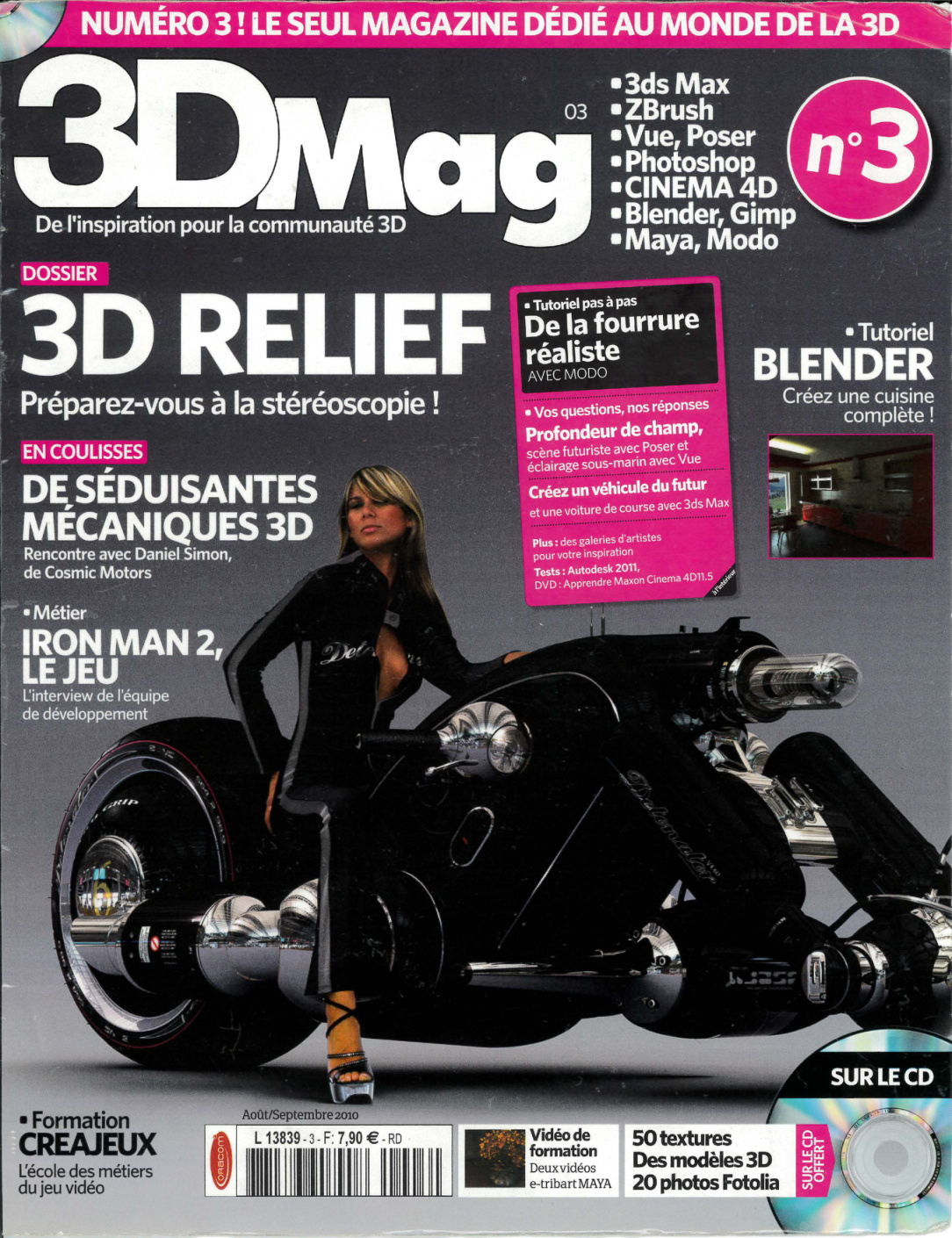 Première page de 3dmag numero03