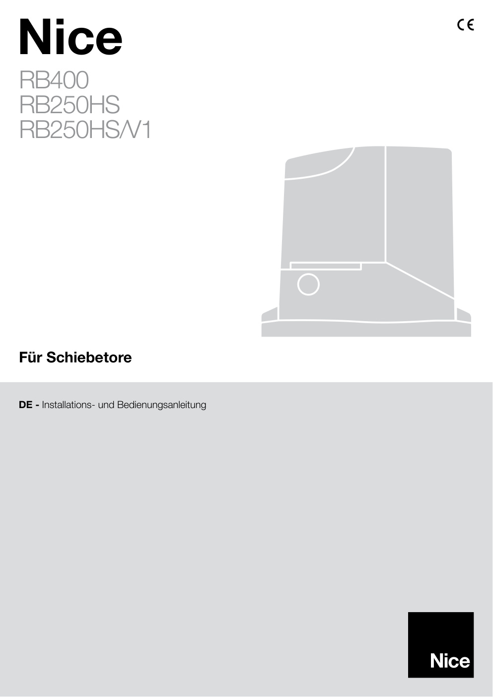 Première page de Fur Schiebetore
