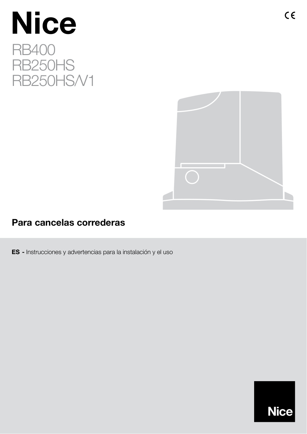 Première page de Para cancelas correderas