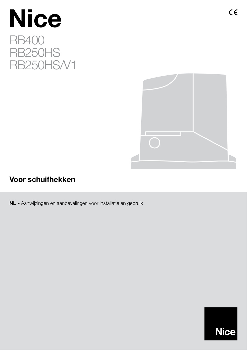 Première page de Voor schuifhekken