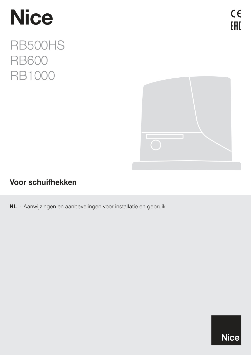 Première page de Voor schuifhekken