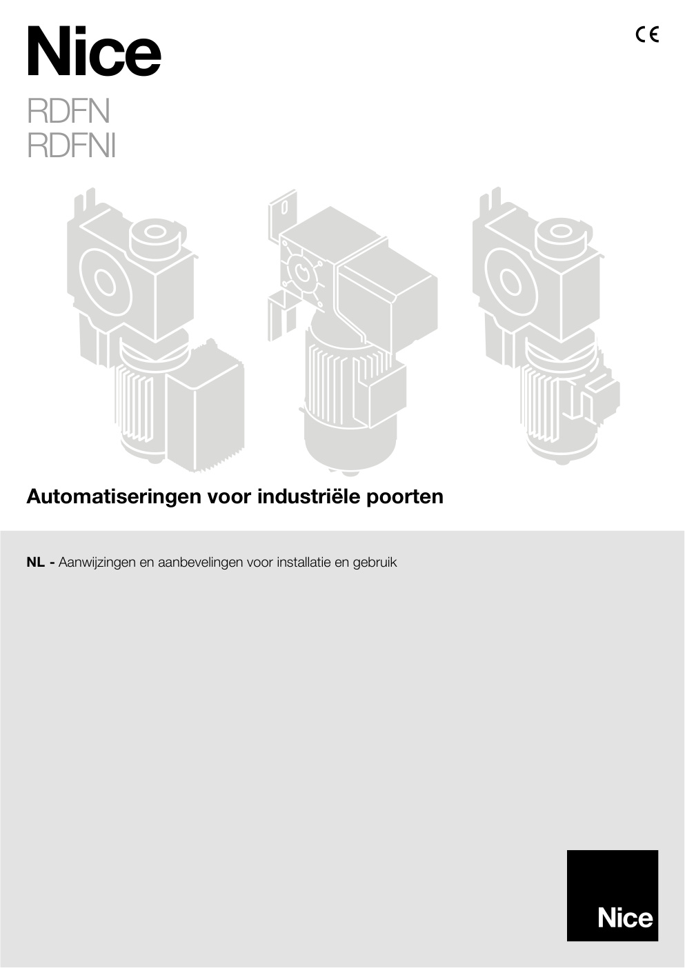 Première page de Automatiseringen voor industriéle poorten