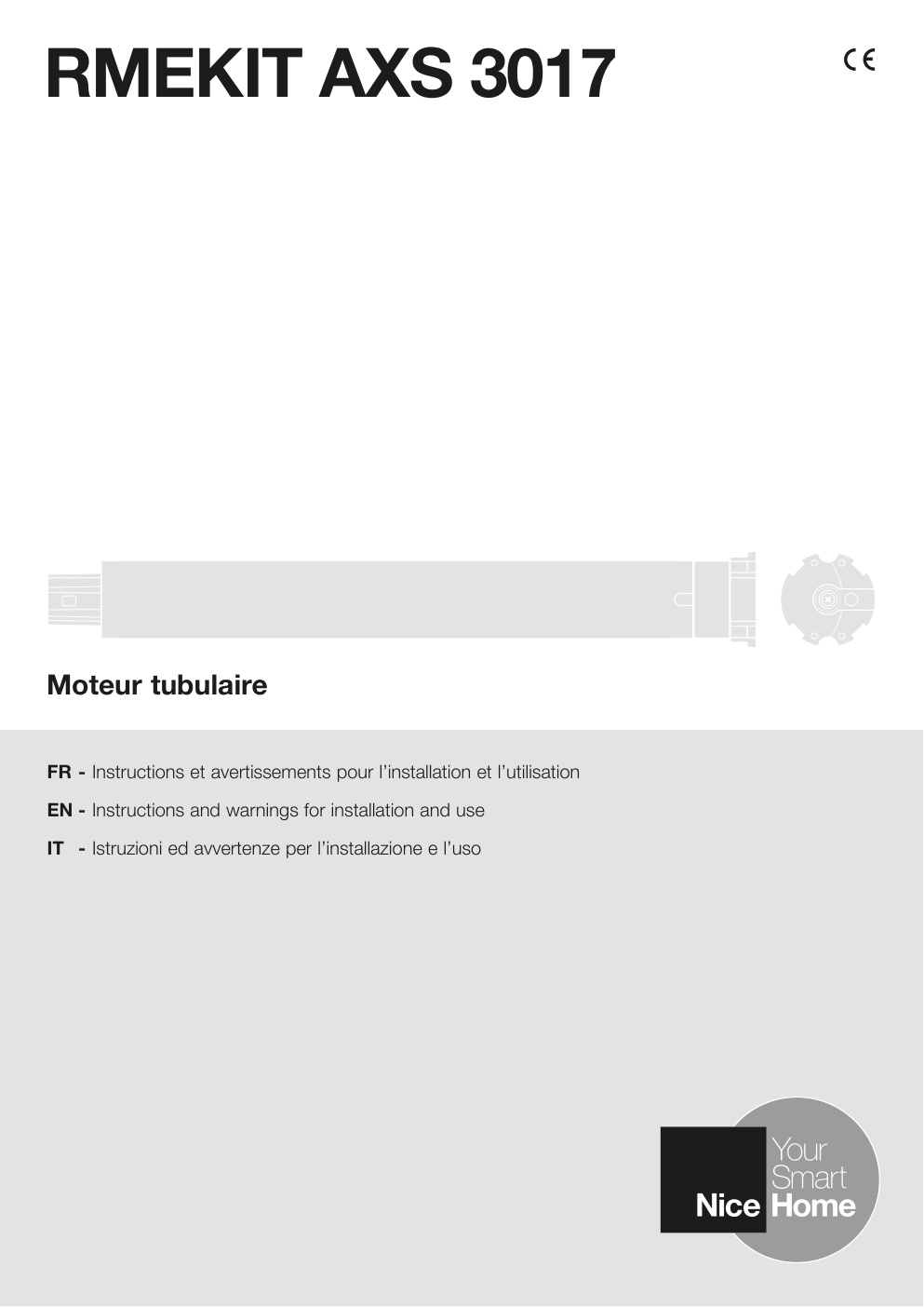 Première page de RMEKIT AXS 3017
