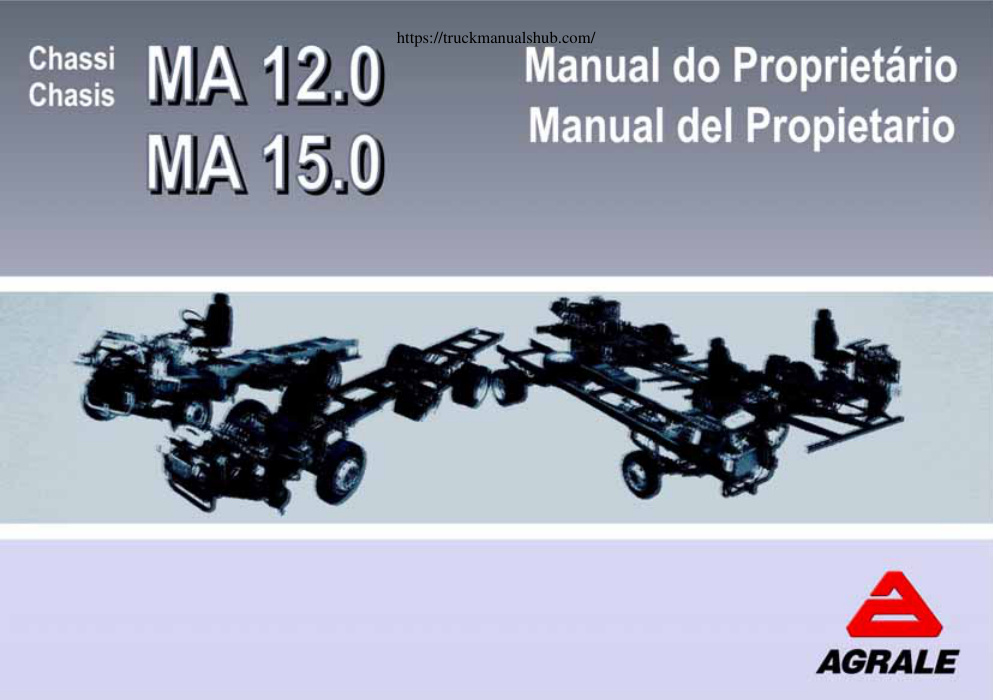 Première page de Agrale MA12 0 MA15 0 Opeator s Manual