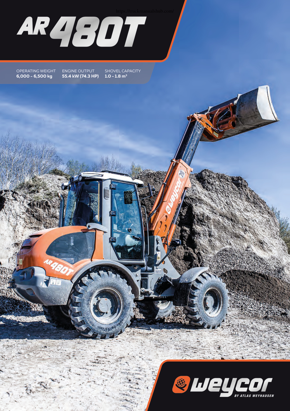 Première page de Atlas Weycor AR 480T Technical Specifications