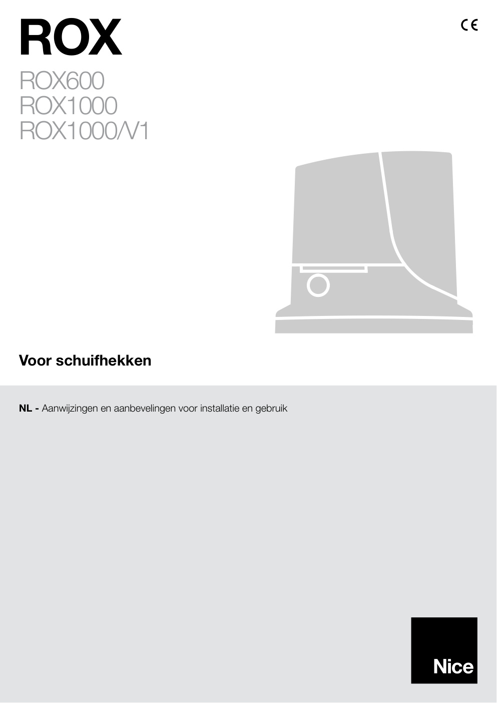 Première page de Voor schuifhekken