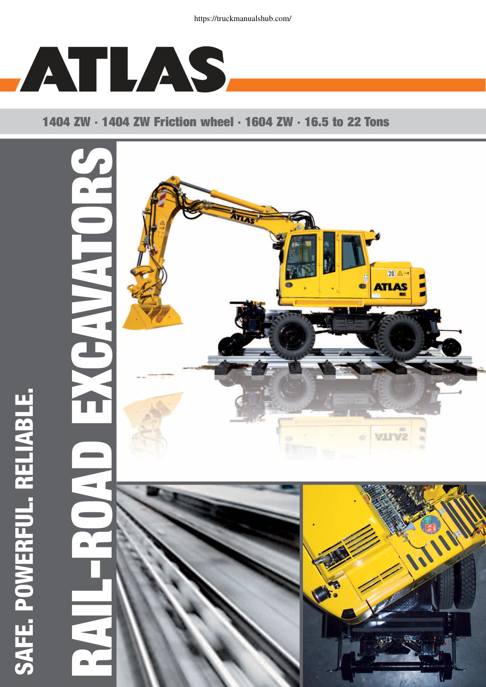 Première page de Atlas Weyhausen Rail Road Excavator