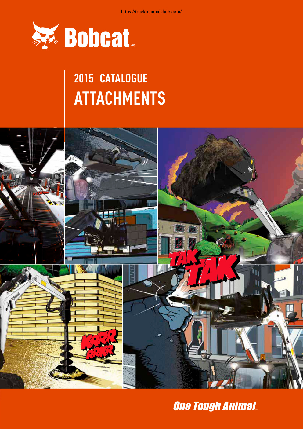 Première page de Attachment Catalogue Bobcat