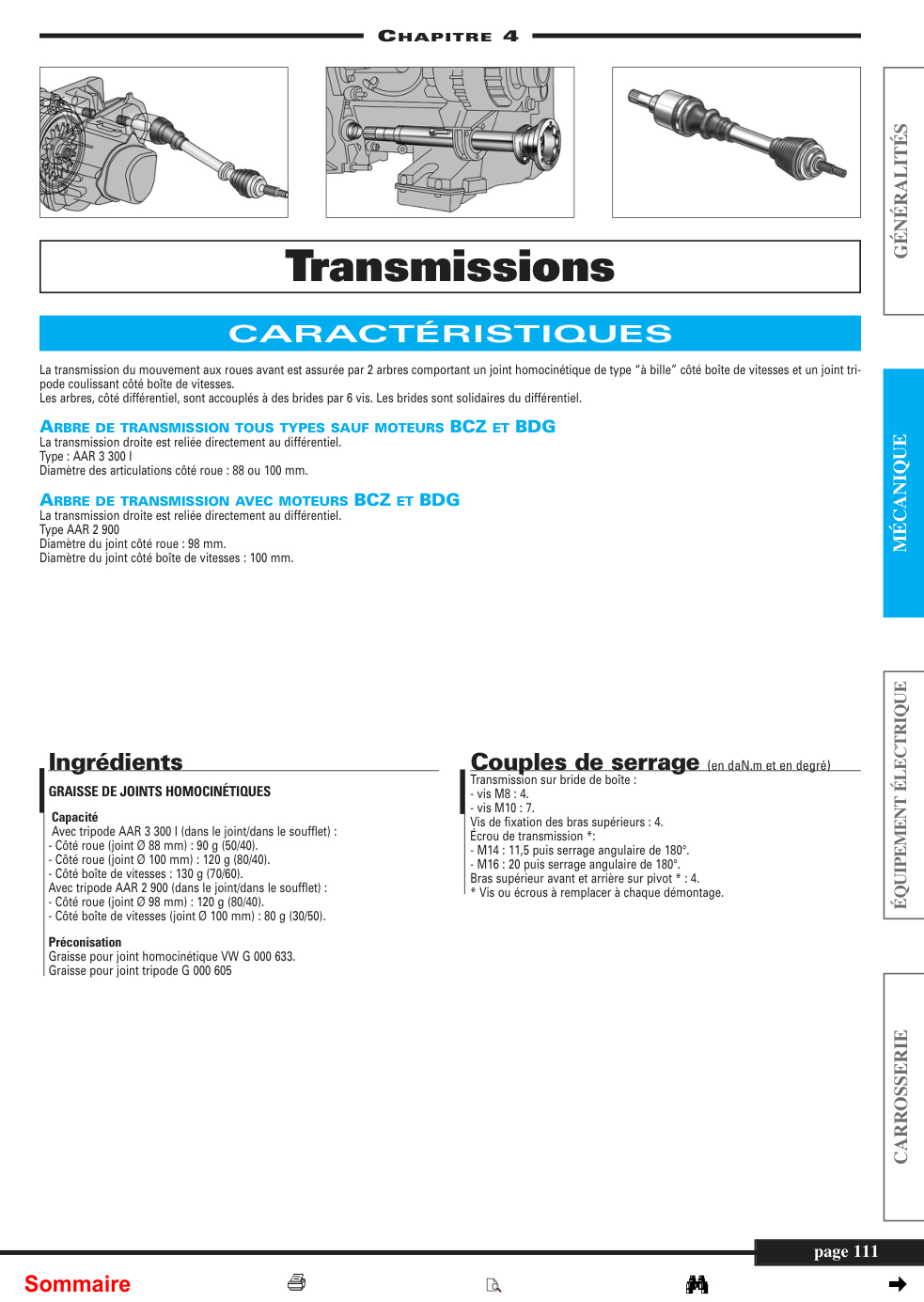 Première page de Audi A4 II ph1 01 04 04