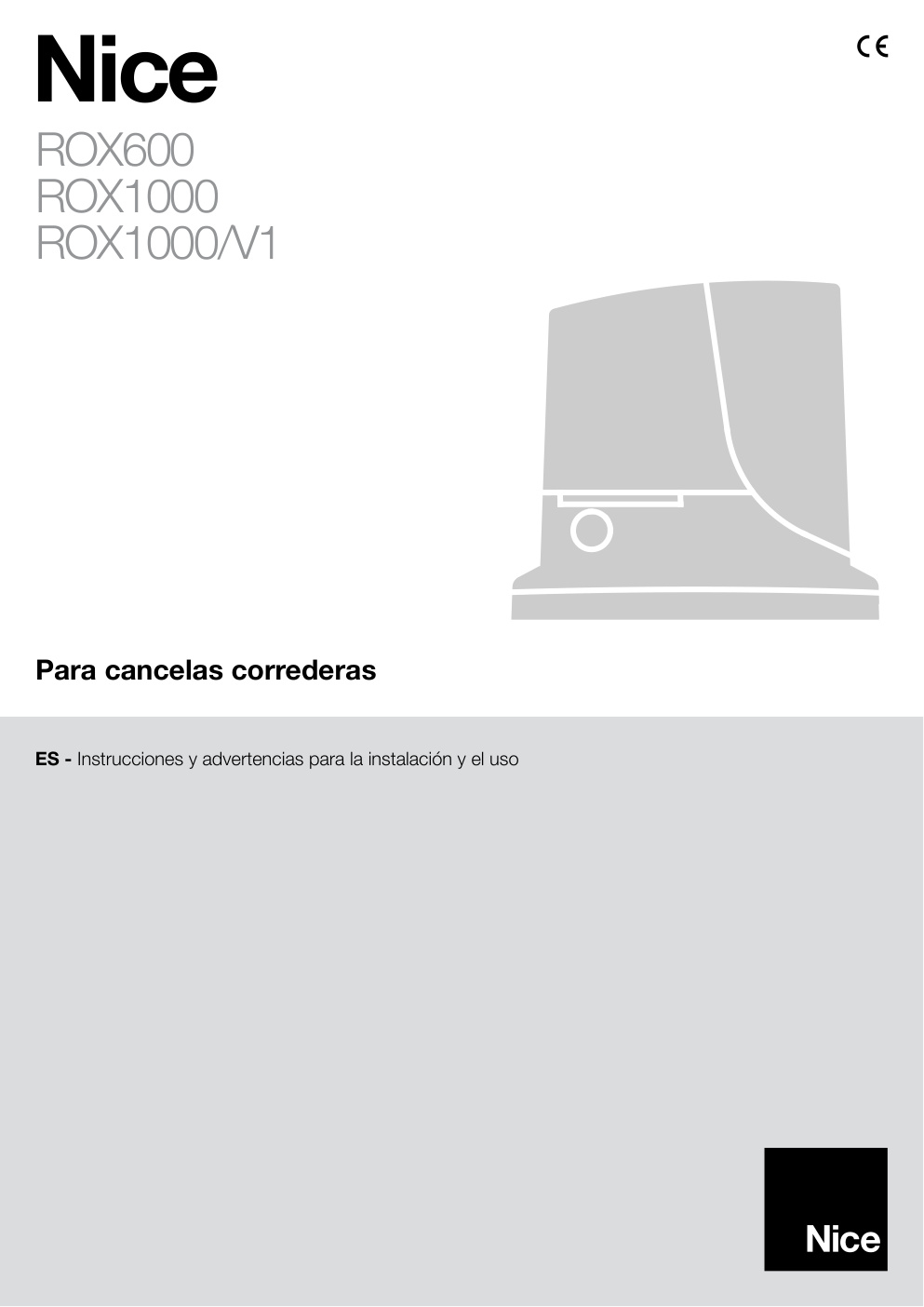 Première page de Para cancelas correderas