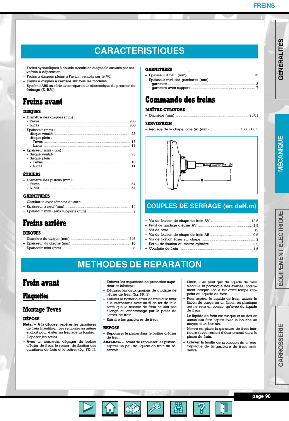 Première page de Audi A4 I 95 98 10