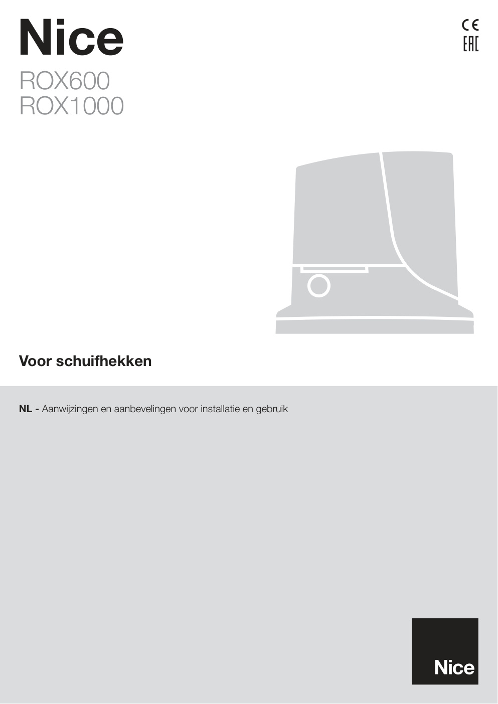 Première page de Voor schuifhekken