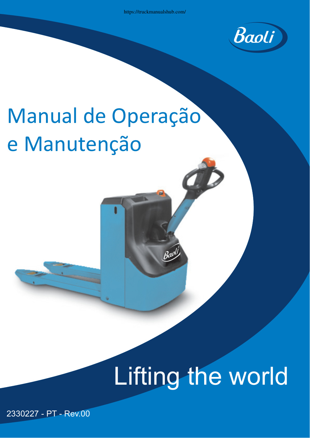 Première page de Baoli EP20 Operation and Maintenance Manual