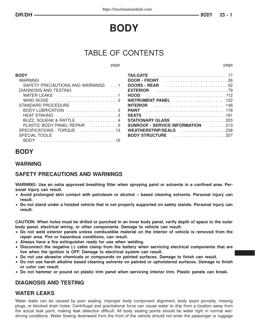Première page de Body 202d8dd2