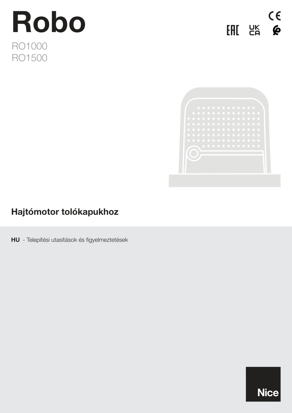 Première page de 1 BIZTONSÁG FIGYELMEZTETÉSEK ÉS ÁLTALÁNOS