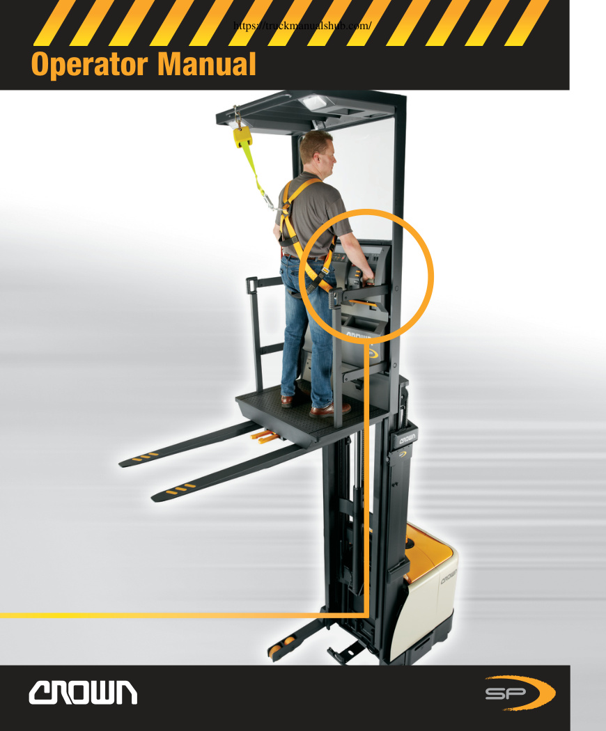 Première page de Crown Stockpickers SP4000 Operator Manual