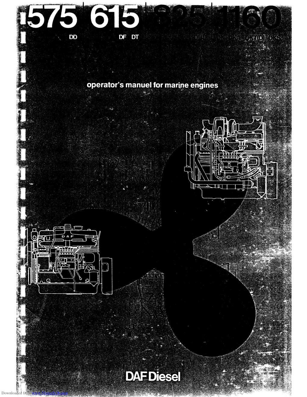 Première page de DAF DF 615 M DD 575 M DT 615 M Operator s Manual