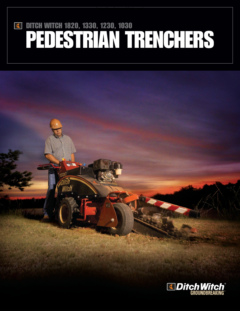 Première page de Ditch Witch 1820 1330 Trencher Technical Specification