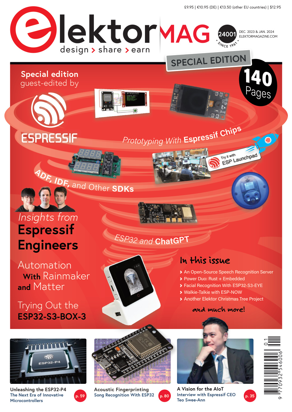Première page de Elektor Electronics Special Edition 2023 12 2024 01