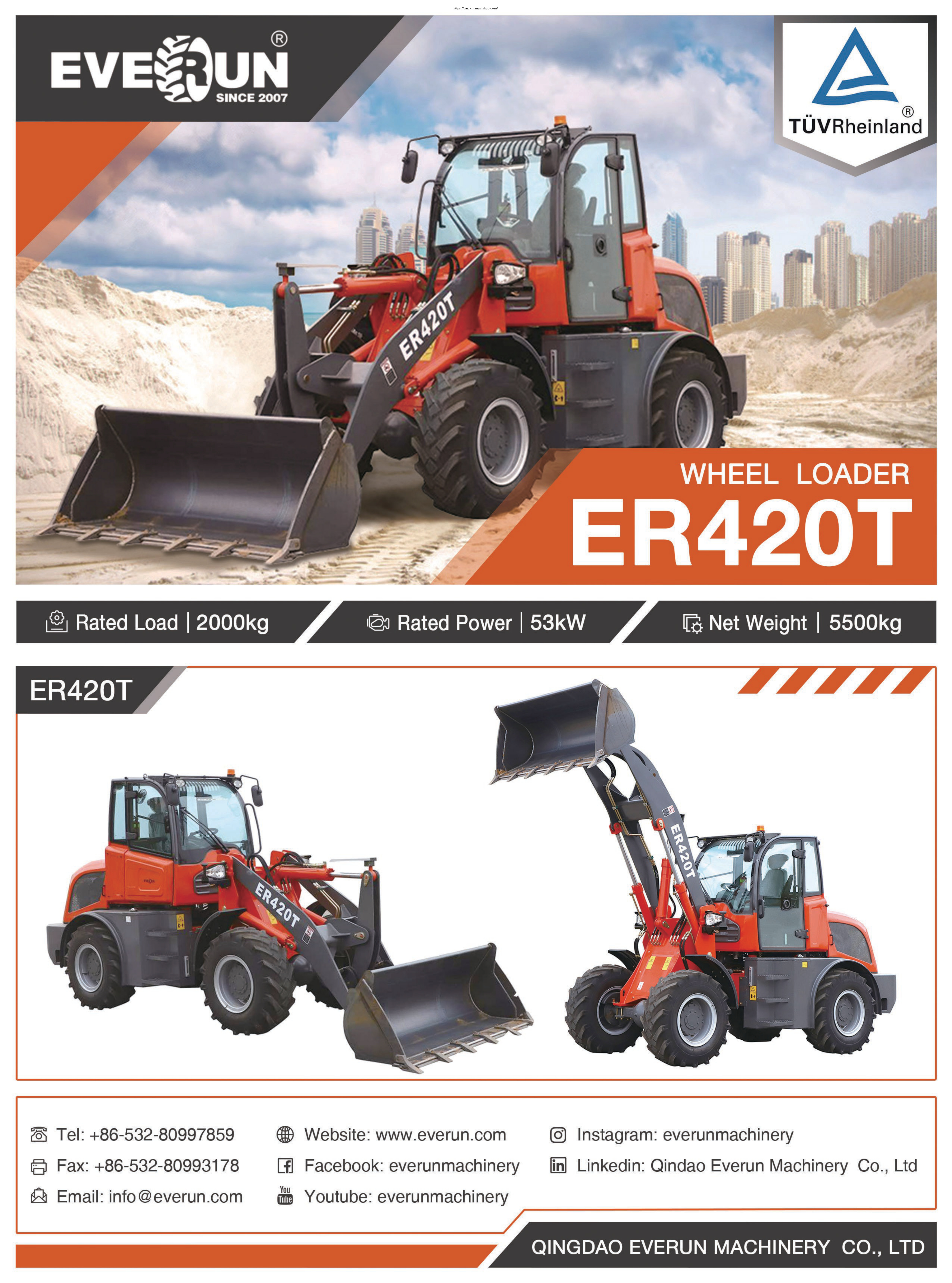 Première page de Everun ER430T Technical Specifications