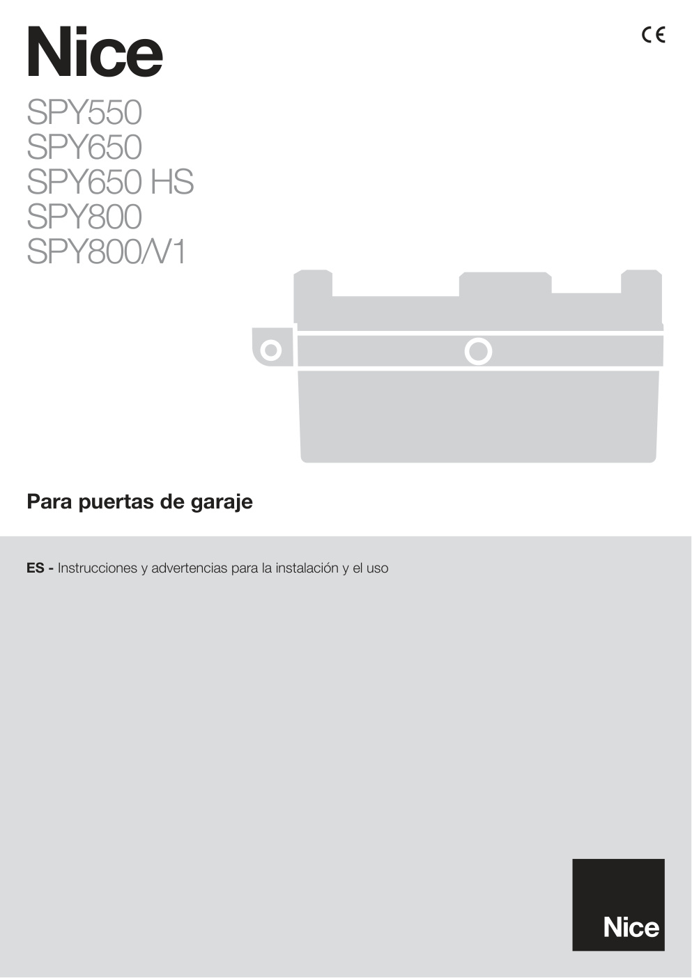 Première page de ADVERTENCIAS GENERALES: SEGURIDAD - INSTALACIÓN