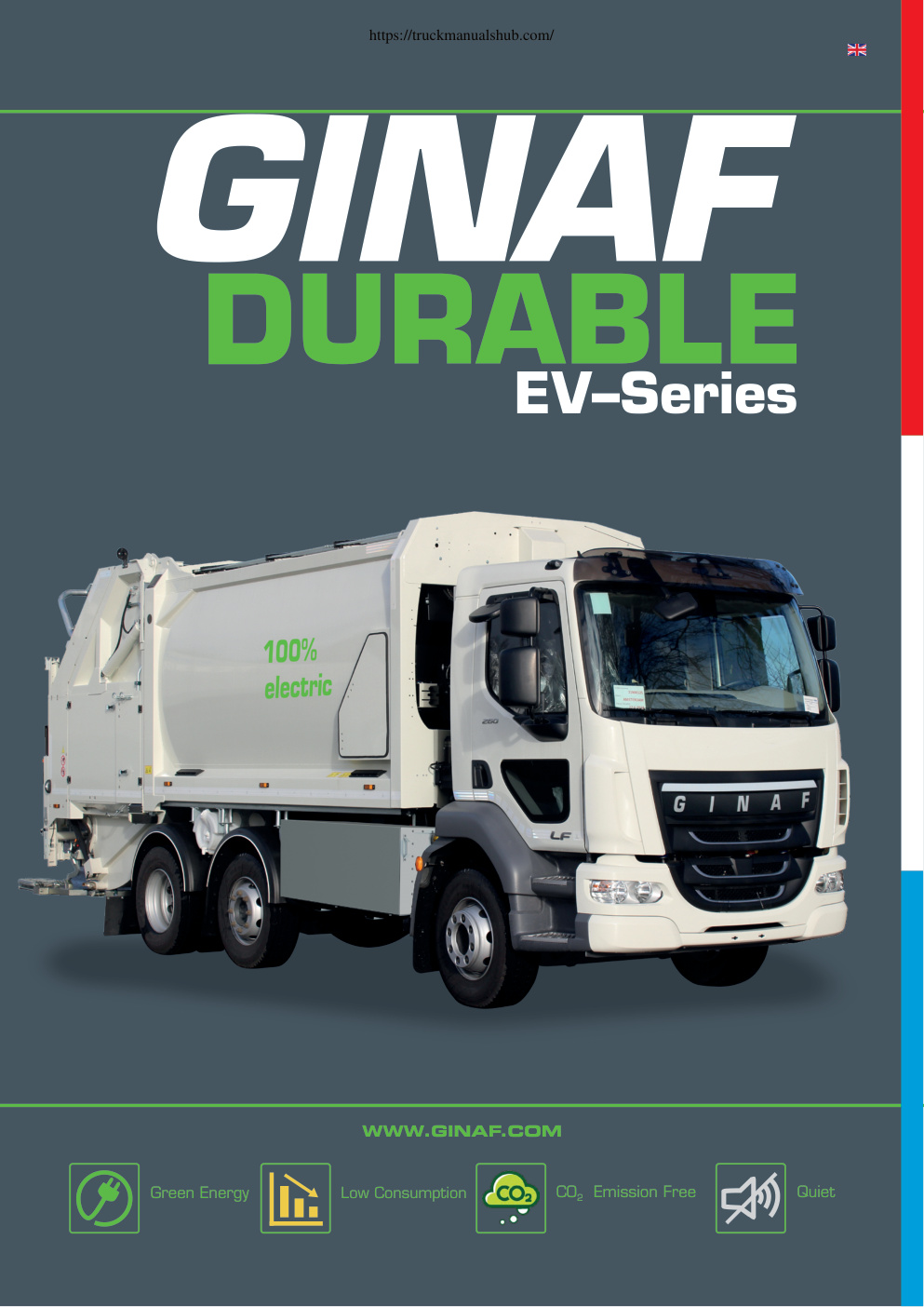 Première page de GINAF Durable EV Series Technical Specifications