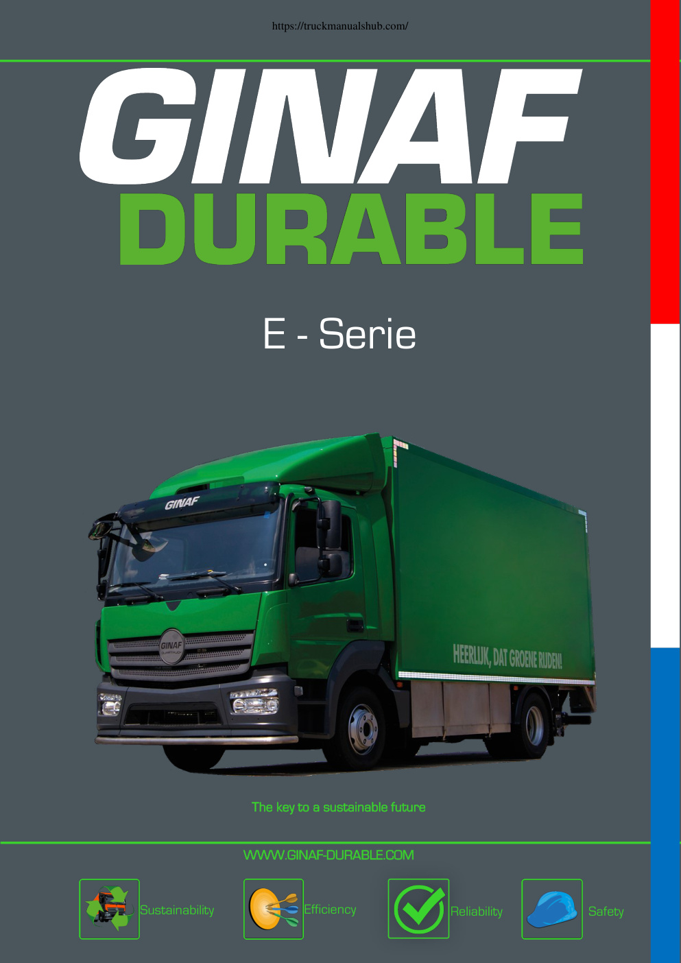 Première page de GINAF E Series Technical Specifications