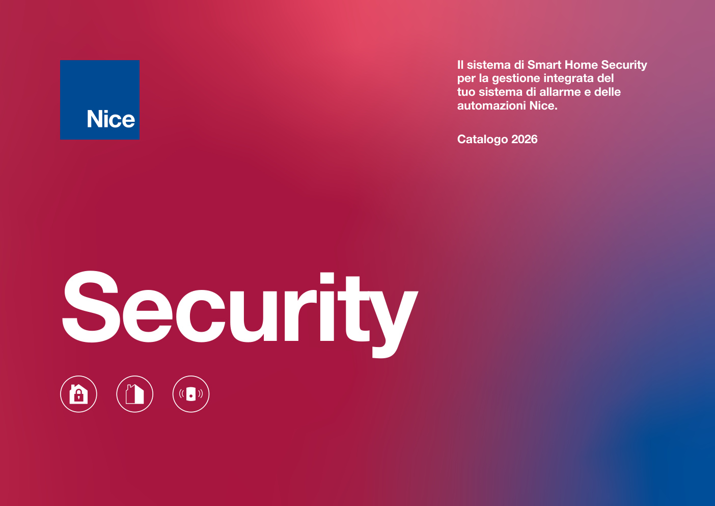 Première page de Il sistema di Smart Home Security