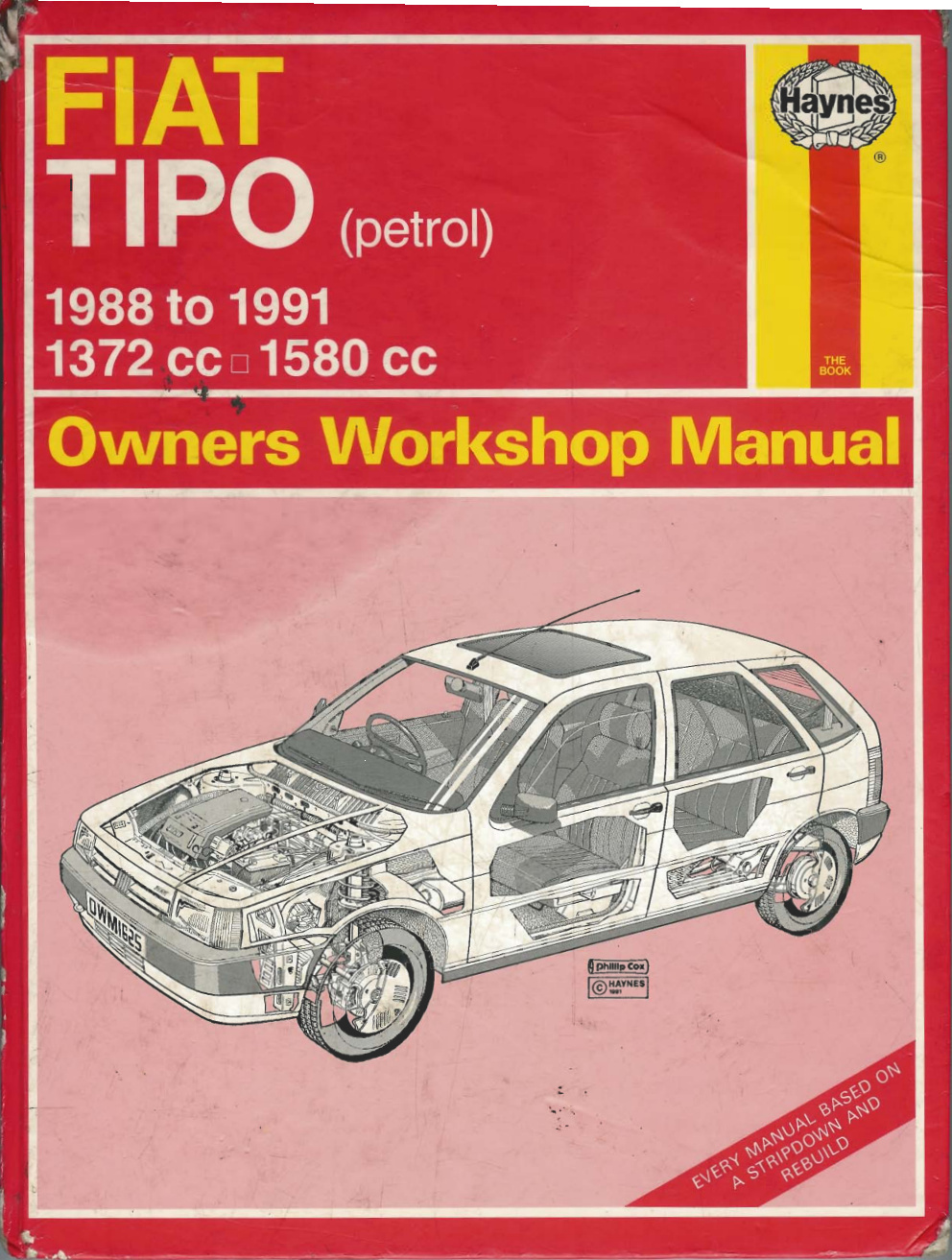 Première page de Haynes Fiat Tipo Service And Repair Manual