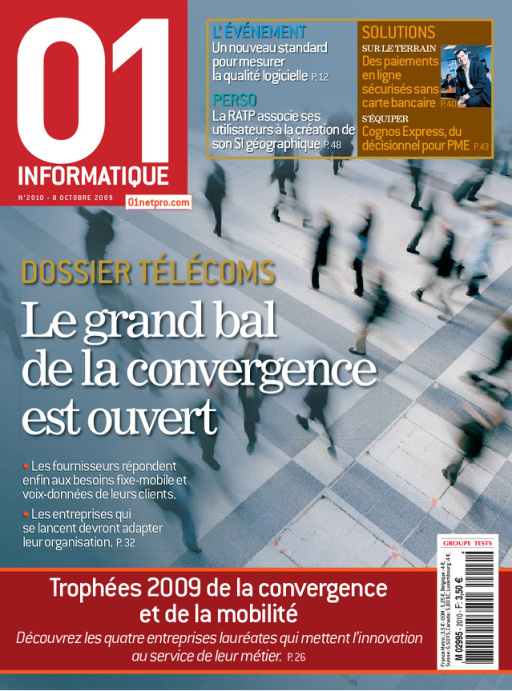 Première page de 01informatique numero2010