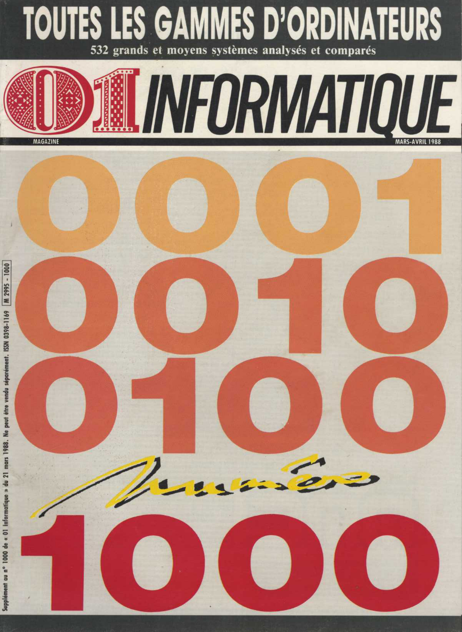 Première page de 01informatique numeromagazine217