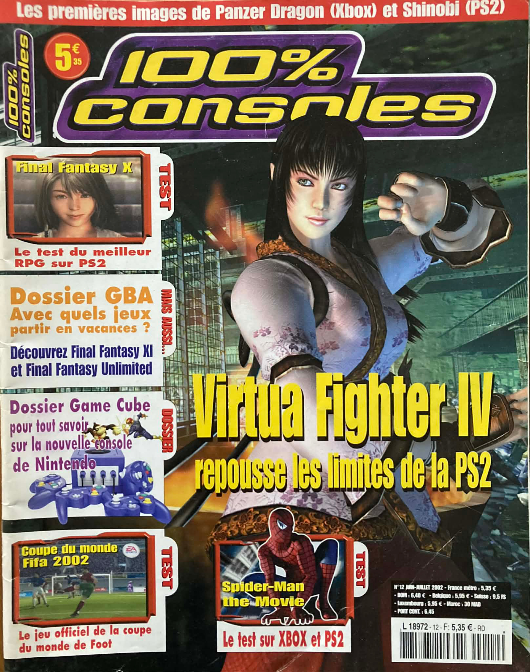 Première page de 100consoles numero12